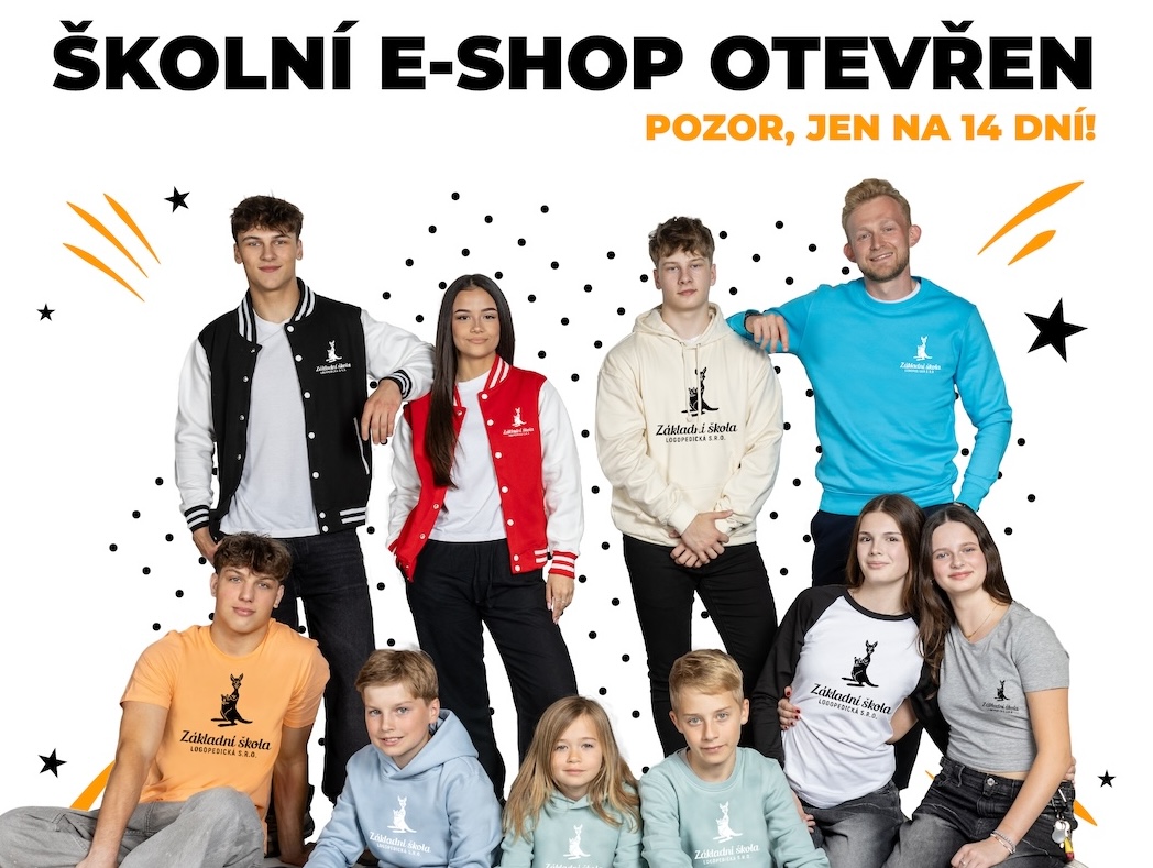 Školní e-shop s oblečením opět otevřen